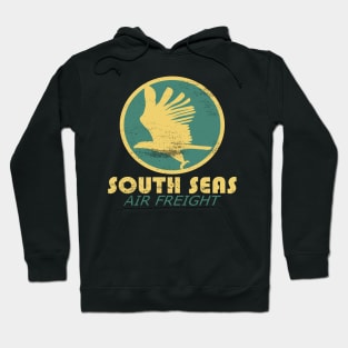 Vintage Travel - South Seas Air Freight (distressed) Hoodie